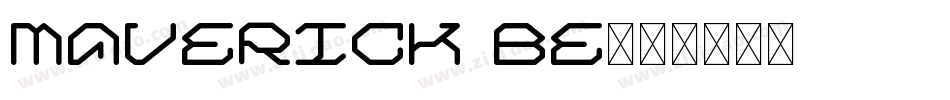 Maverick BE字体转换